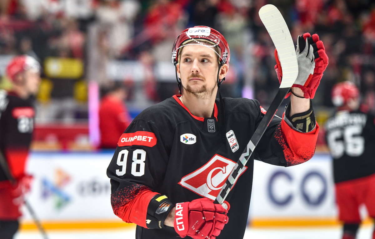    Нападающий "Спартака" Александр Беляев  Валерия Калугина/ТАСС