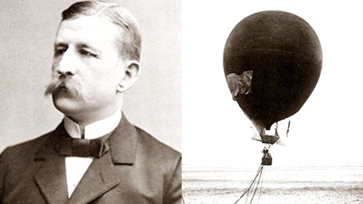 Соломон Август Андрее и его воздушный шар Орел