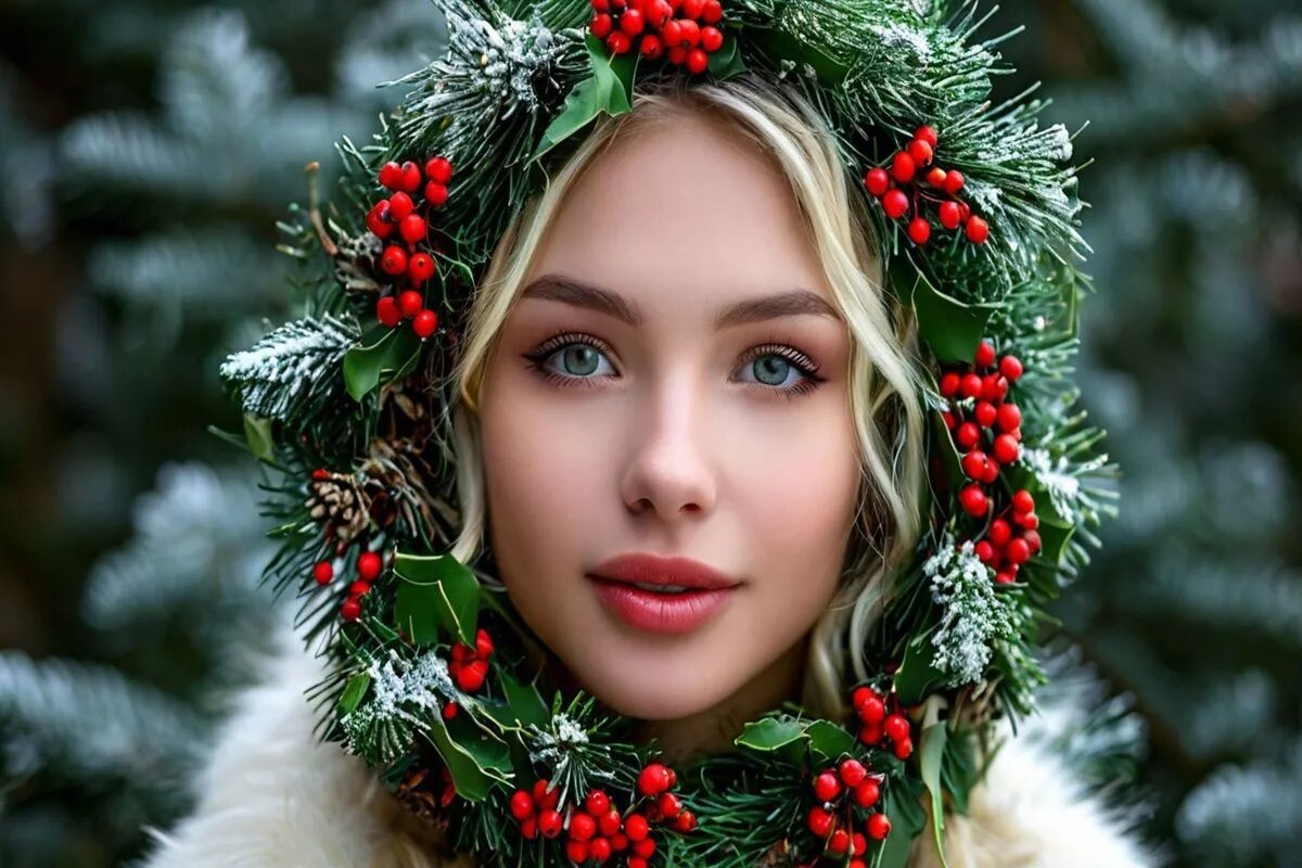 Падуб остролистный всегда эффектно смотрится благодаря сочной зелени и ягодам контрастного алого цвета.
Фото: Нейросеть shedevrum.ai