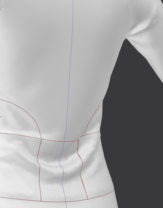 сшивание и корректировка лекал