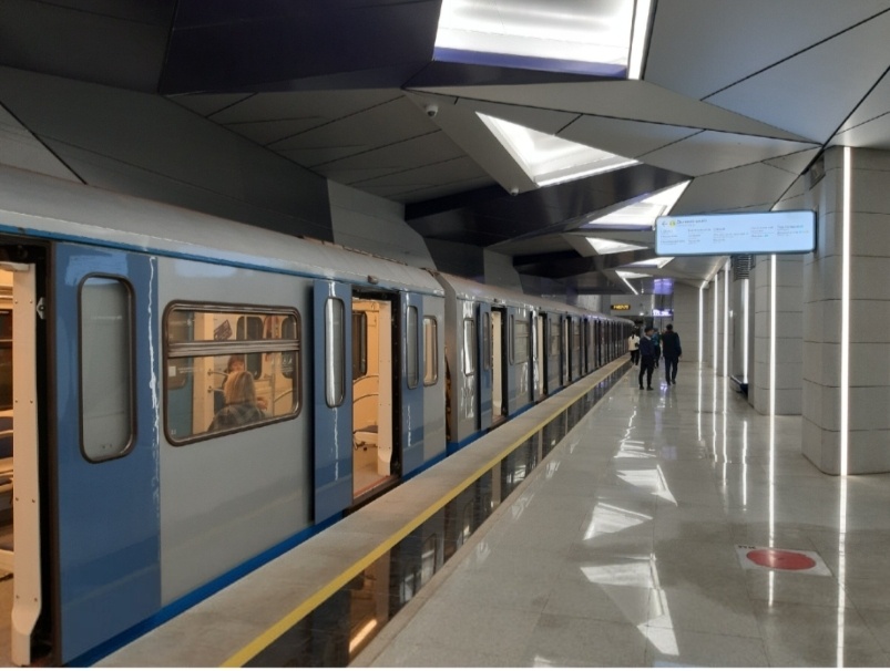 На  Солнцевской линии московского метро. Фото автора