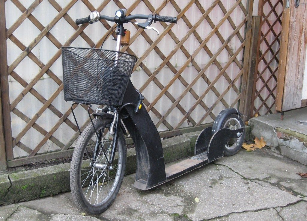 Корзина - стандартная, опора - не очень. Как принято в точном машиностроении - подогнана "по месту"