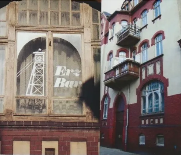 «Эрц Бар» (Рудный бар) в Роннебурге, когда-то служивший местом отдыха для работников рудника Висмут. 