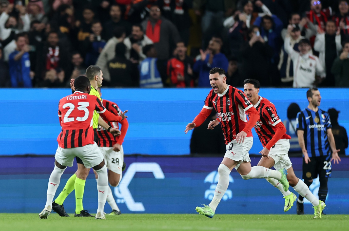 Тео Эрнандес отметился голом и голевой передачей в Суперкубке. Фото: соцсети