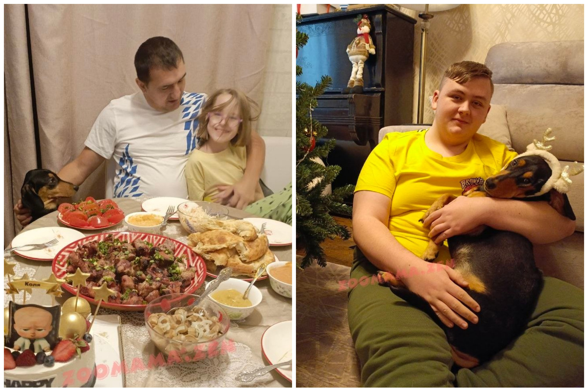 Тёмочка с семьёй 