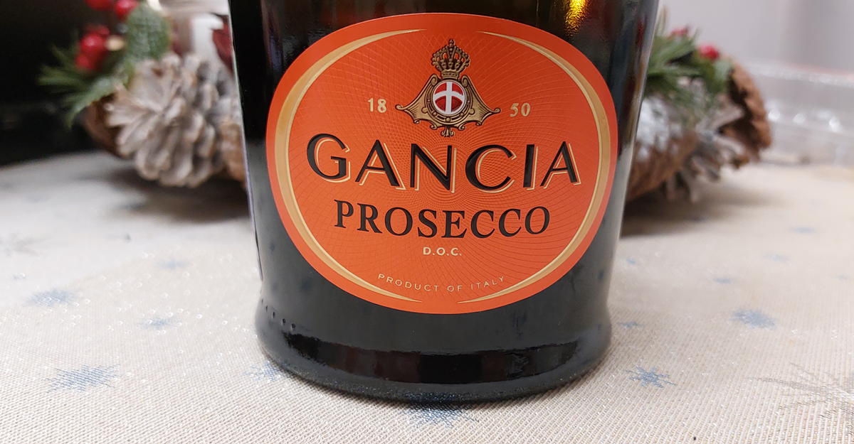 Игристое вино Просекко Gancia / Prosecco / White / Vino Spumante / Dry / Doc / Veneto / Ганча / Белое / Сухое / Венето / Италия / 2023. Источник фото — блог Дзен «Wine Hunter» 