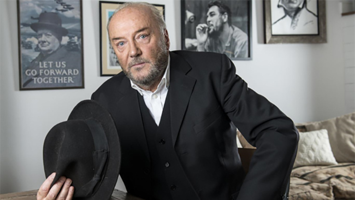    Джордж Галлоуэй // Скриншот страницы сайта georgegalloway.com