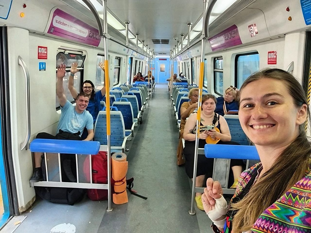 Фото автора и других участников