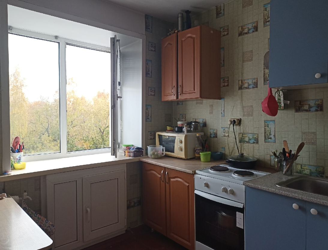 фото автора - кухня в предыдущей квартире, которую продала