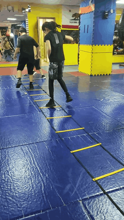 Координационная лесенка. 