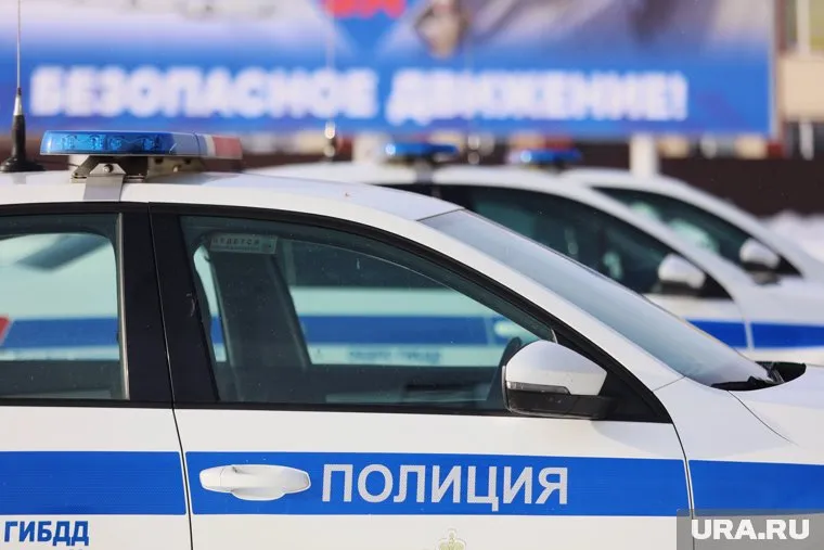 Сотрудники ГАИ проводят проверку по факту аварии
Фото: Екатерина Сычкова © URA.RU