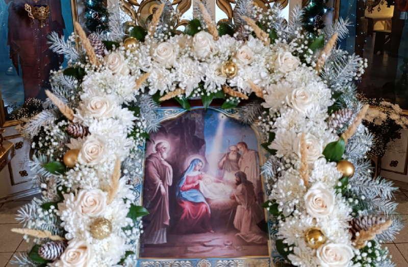    В камышинском храме святого Димитрия Солунского