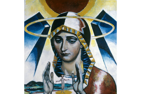    Репродукция картины А.Кищенко «Композиция» / Евгений Коктыш/РИА Новости