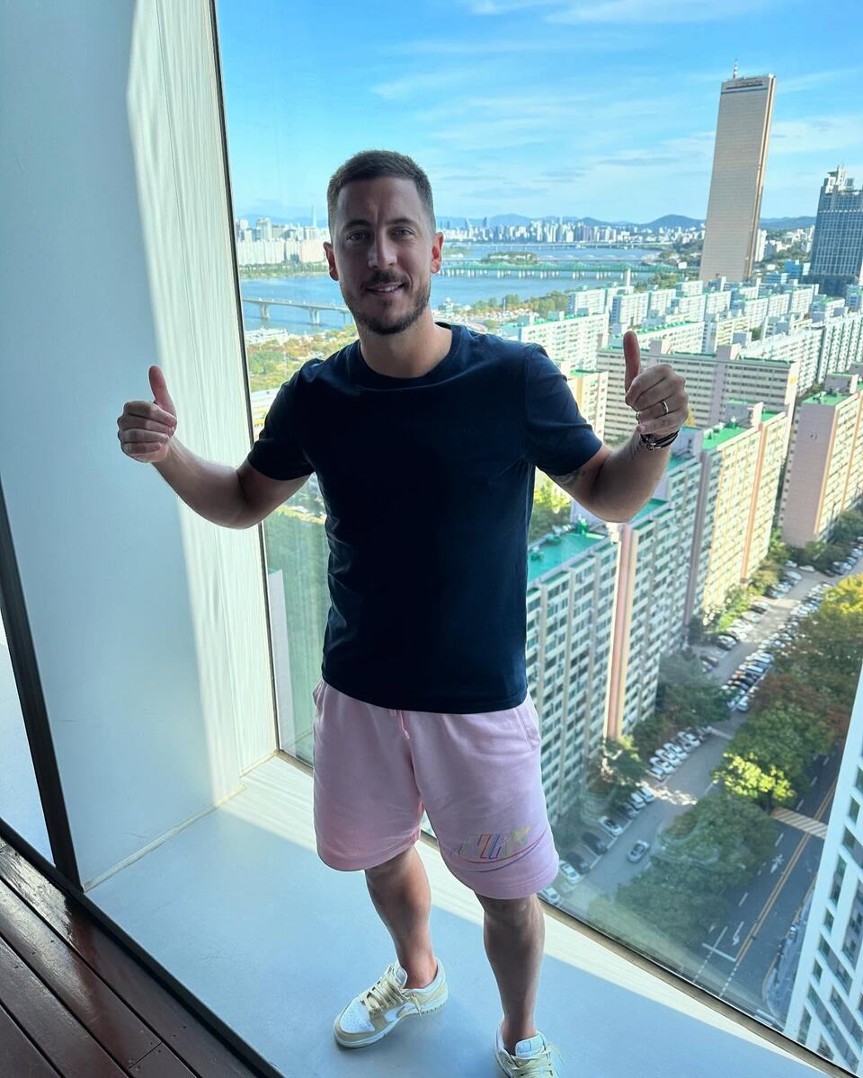 Эден Азар — бывший полузащитник сборной Бельгии (фото: instagram.com)