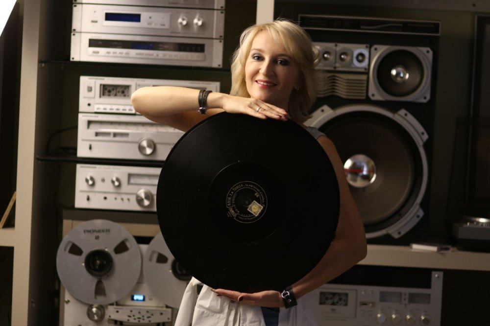    Основательница и директор "Дома винтажной музыки" Кристина Беленькая. / Фото: "Дом винтажной музыки"