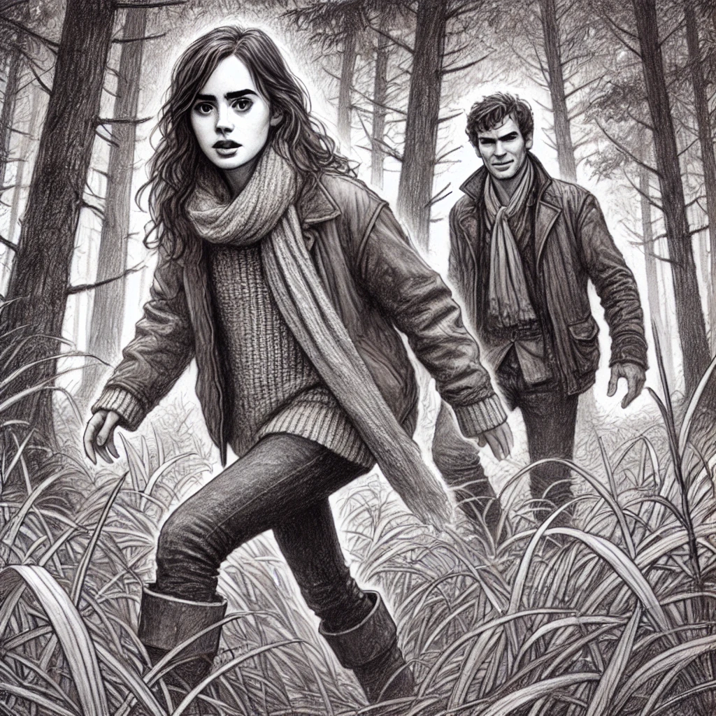 "А если тут в зарослях кто-то тебя поджидает, чтобы уничтожить как свидетеля?.." 