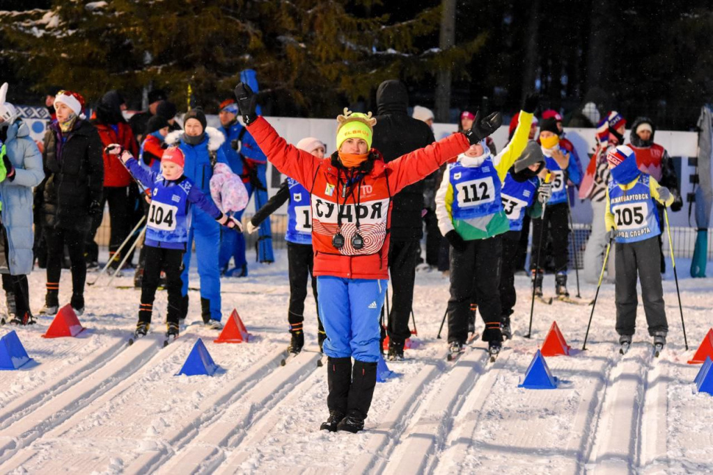    Вартовчане встретили Рождество на лыжне