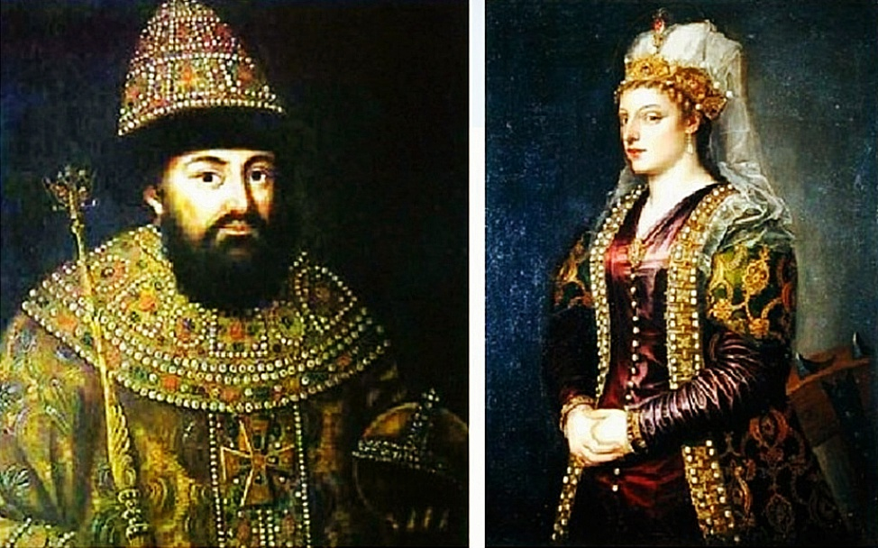 Иван III и София Палеолог. Источник фото: https://magiya-vokrug.ru/dinasticheskiy-brak-ivana-iii