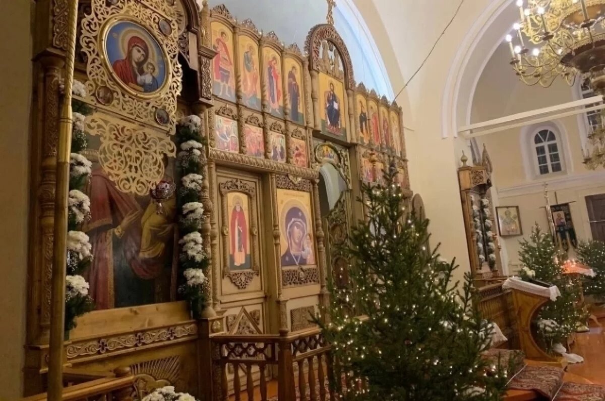    Алексей Русских и Александр Болдакин поздравили ульяновцев с Рождеством