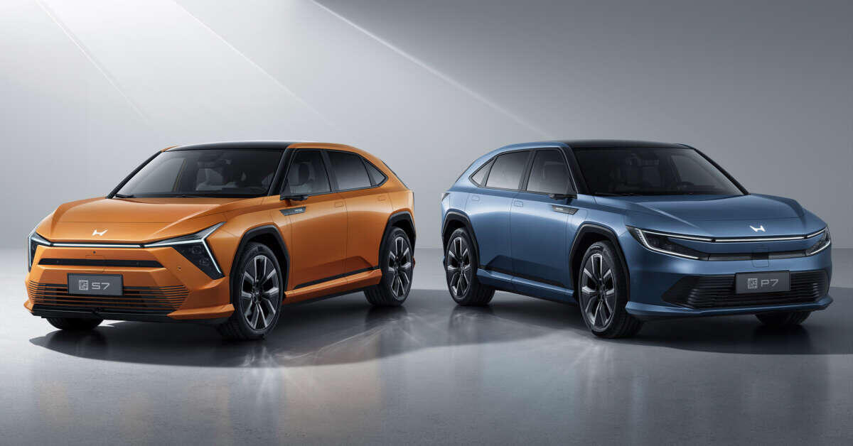 Электромобили семейства Ye: Honda Ye S7 и P7.