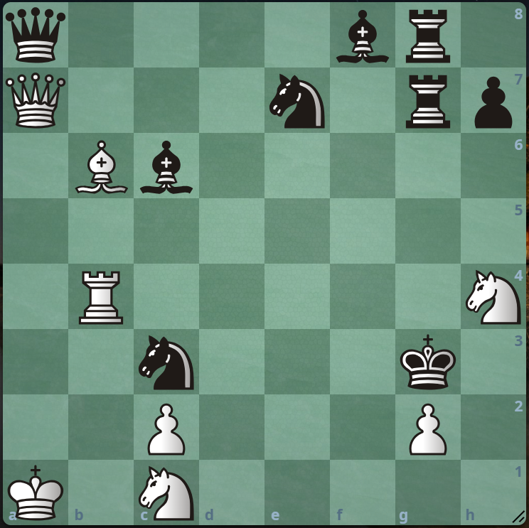 1. Мат в 1 ход, ход белых