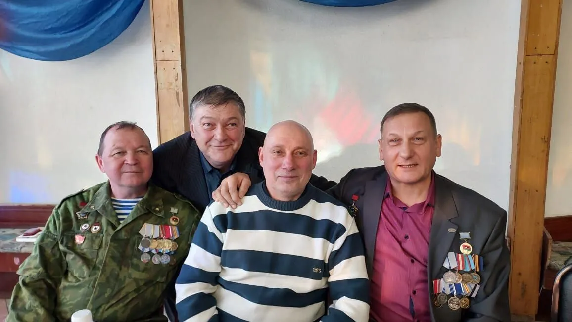 Ветераны  "афганцы". 