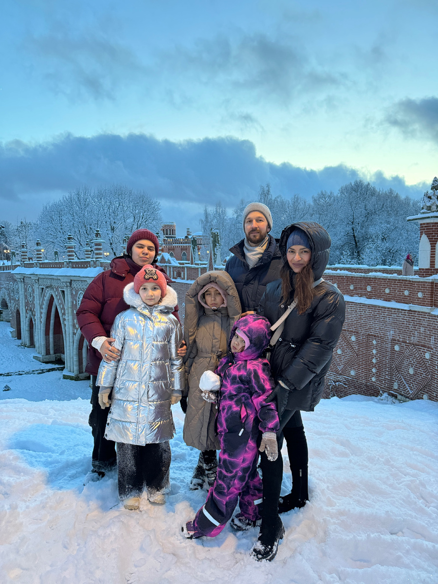 Парк "Царицино" (как же красиво его украсили на Новый год!)