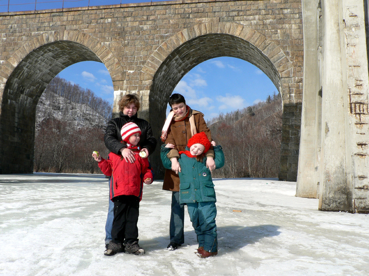 Мост в Старой Ангасолке. Фото автора