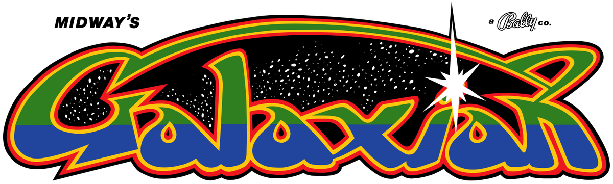 Логотип игры Galaxian