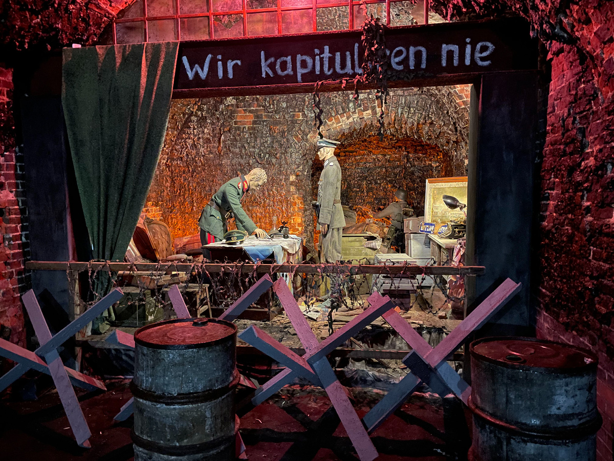 Одна из экспозиций форта