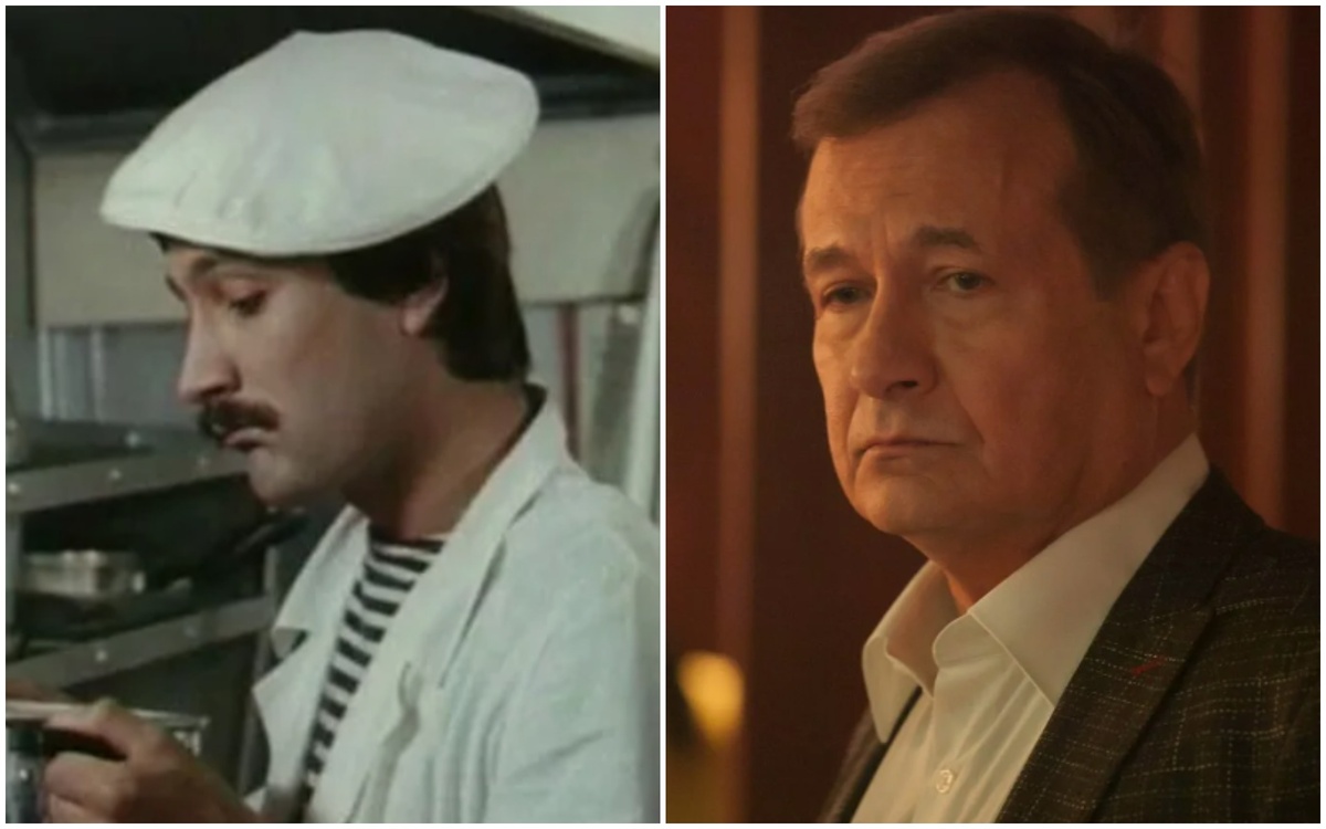 Андрей Градов тогда и сейчас. Фото: кадры фильма "Берегите женщин"