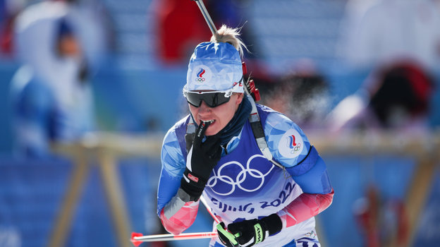    Кристина Резцова на Олимпиаде-2022.Дарья Исаева