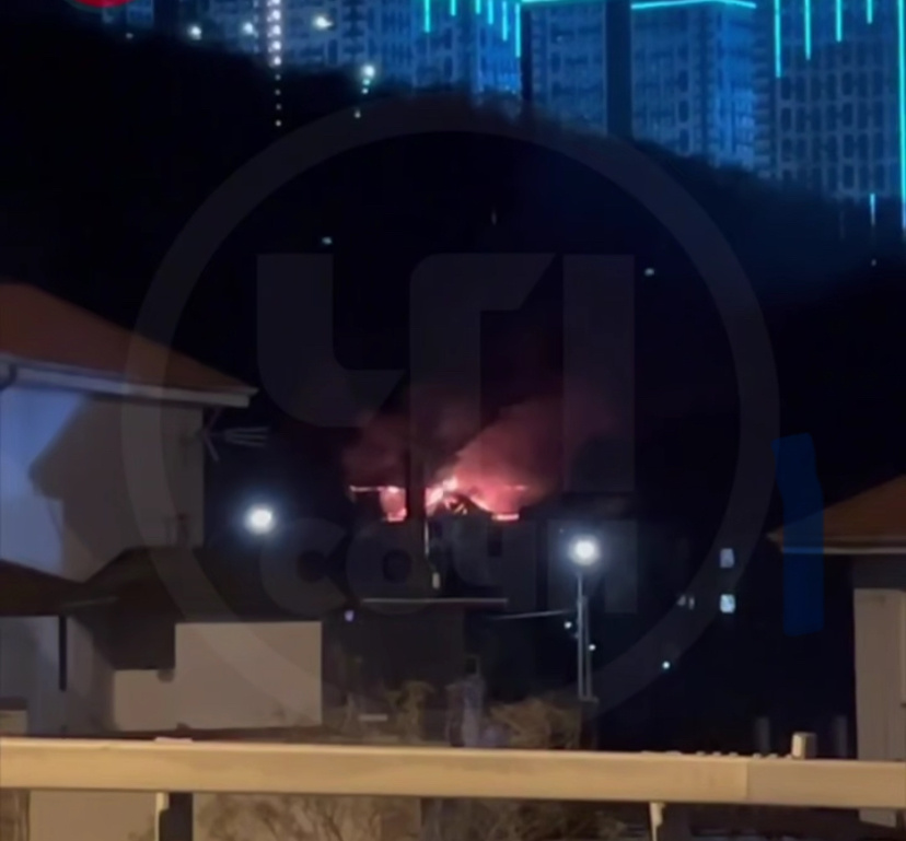    Фото: pr scr Telegram/ЧП Сочи