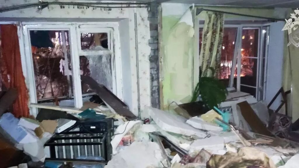 Последствия взрыва газа в квартире в Педрозаводске. Источник: Следком