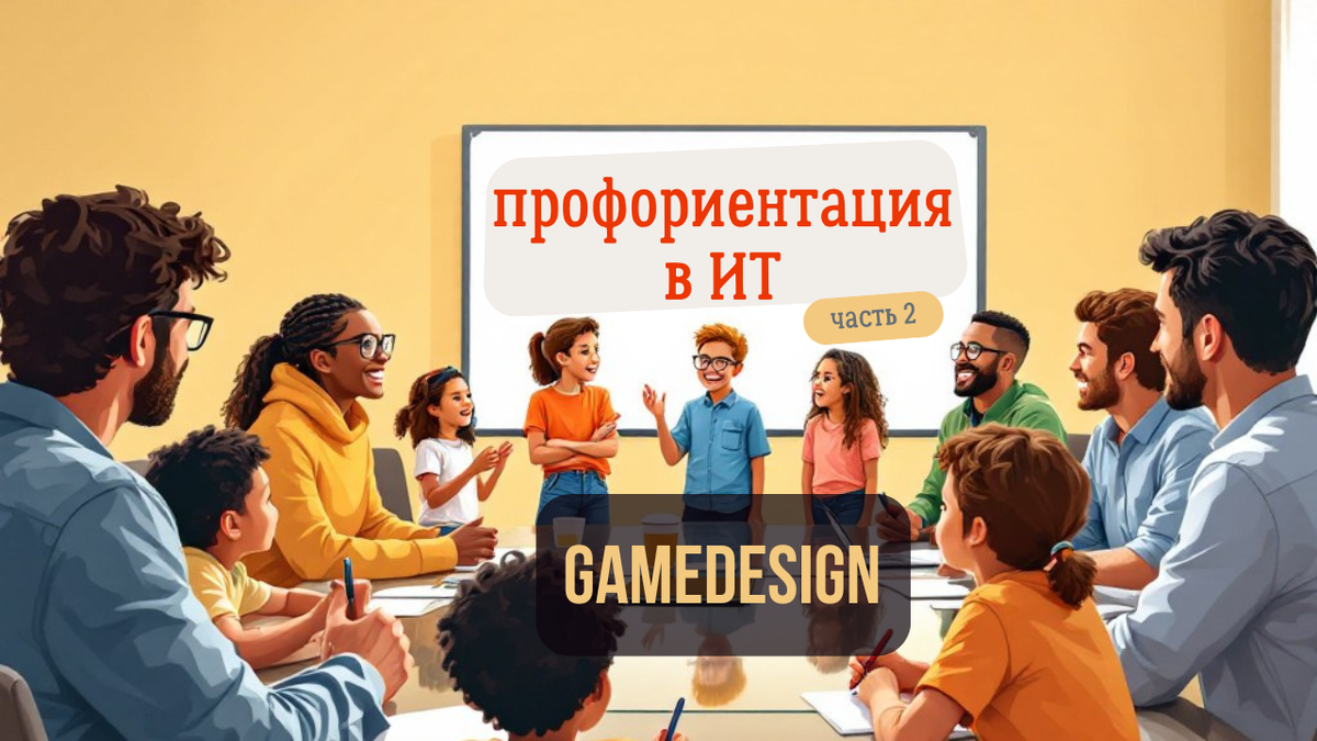 
Профессия – GameDesign (Геймдизайнер)