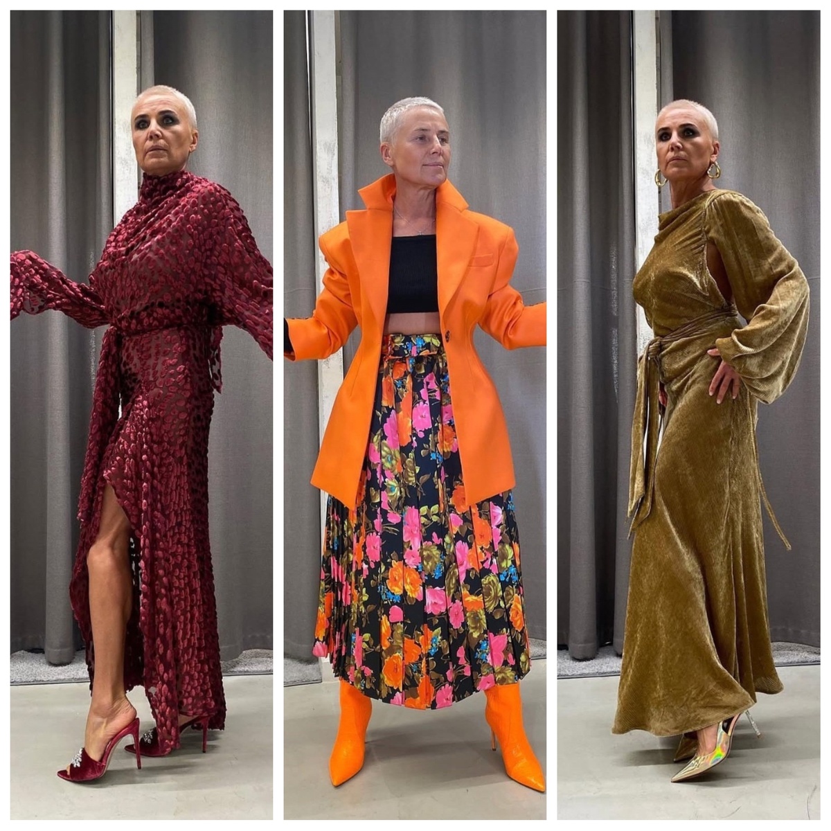 Лилия Рах 2024г  Образы от стилистов grunge.spc