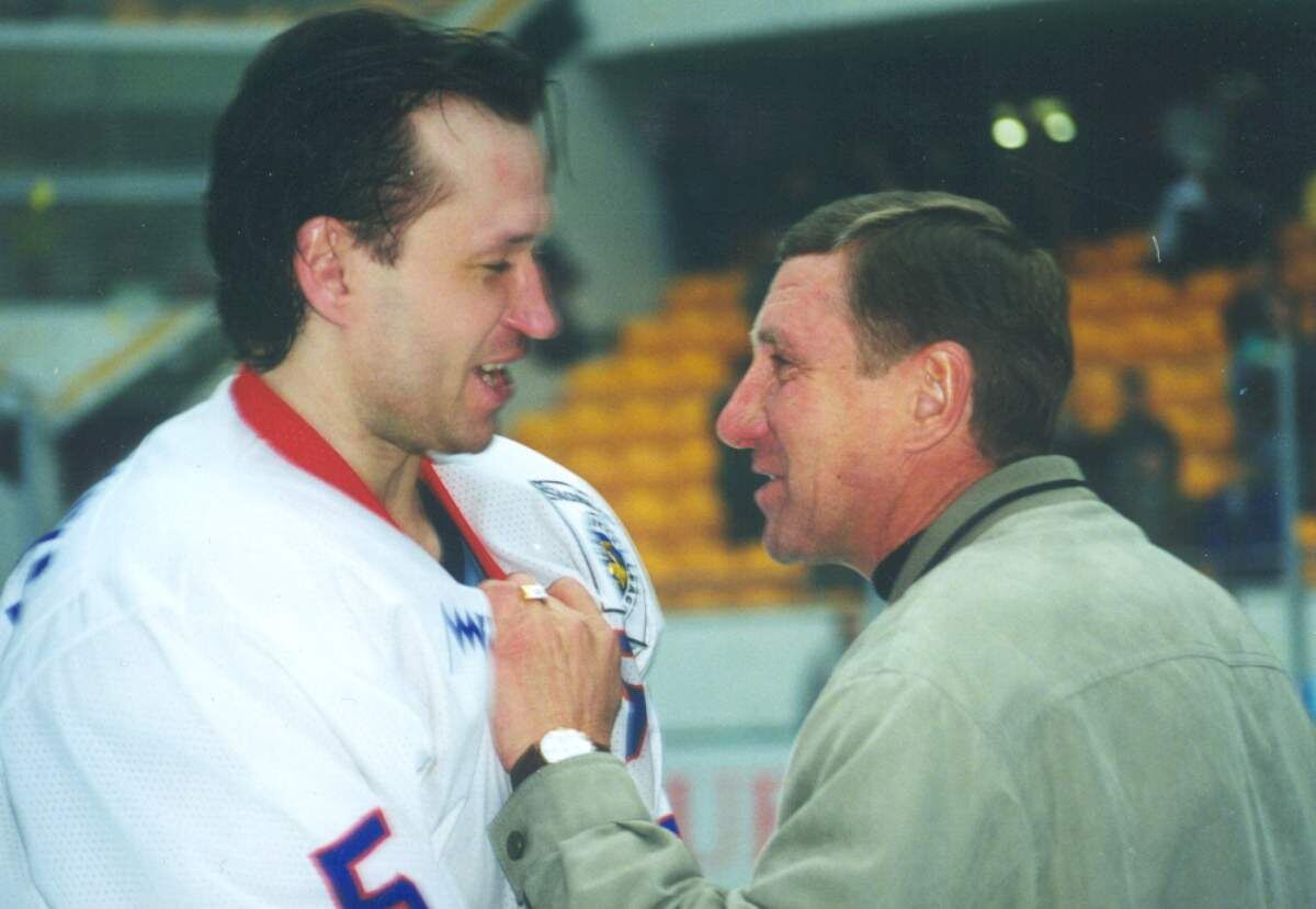 Валерий Белоусов в момент триумфа.