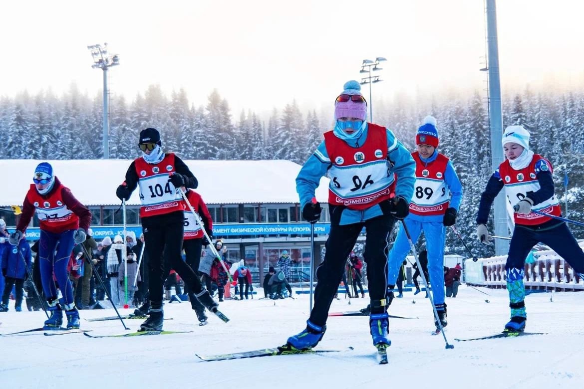    В Ханты-Мансийске прошла «Рождественская гонка»