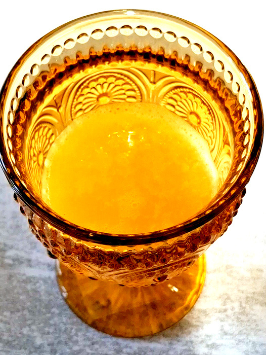 Апельсиновый фреш для пропитки фруктовой смеси и кекса.