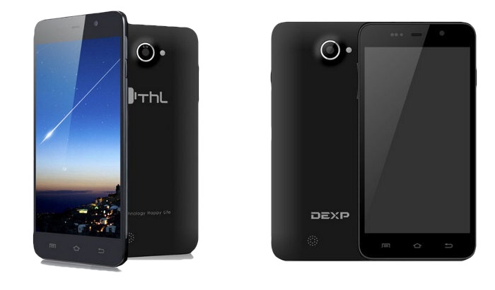 Сравнение телефонов DEXP и THL