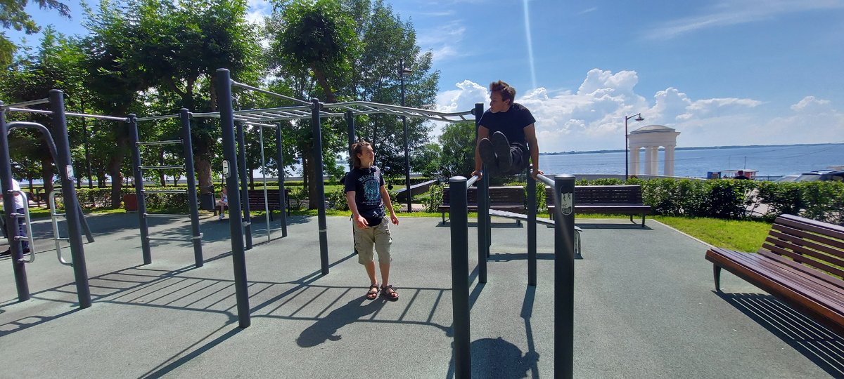 Прекрасная набережная Саратова