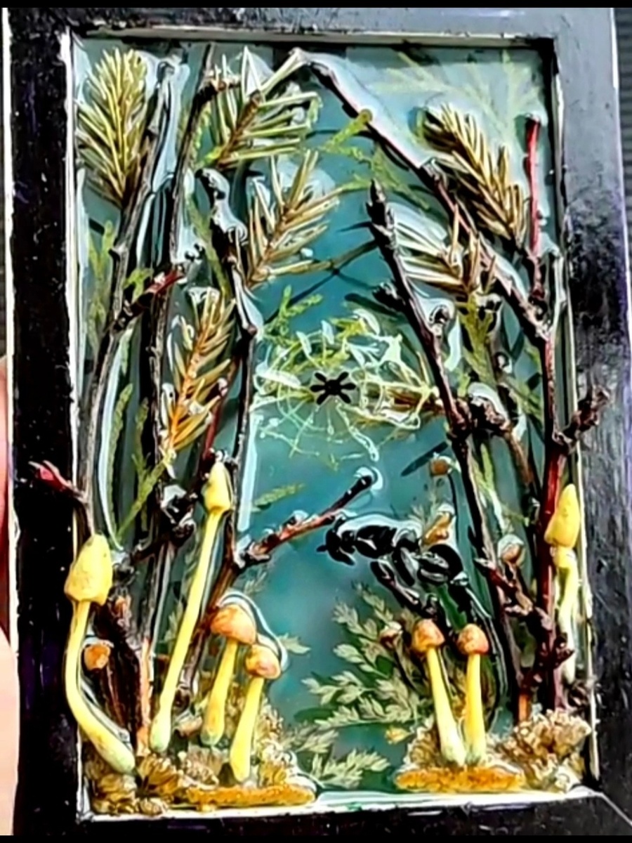 Картина "Таинственный лес"