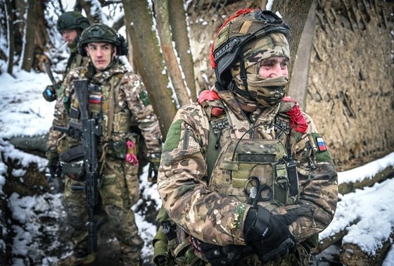    Военнослужащие Вооруженных сил Российской Федерации на СВО