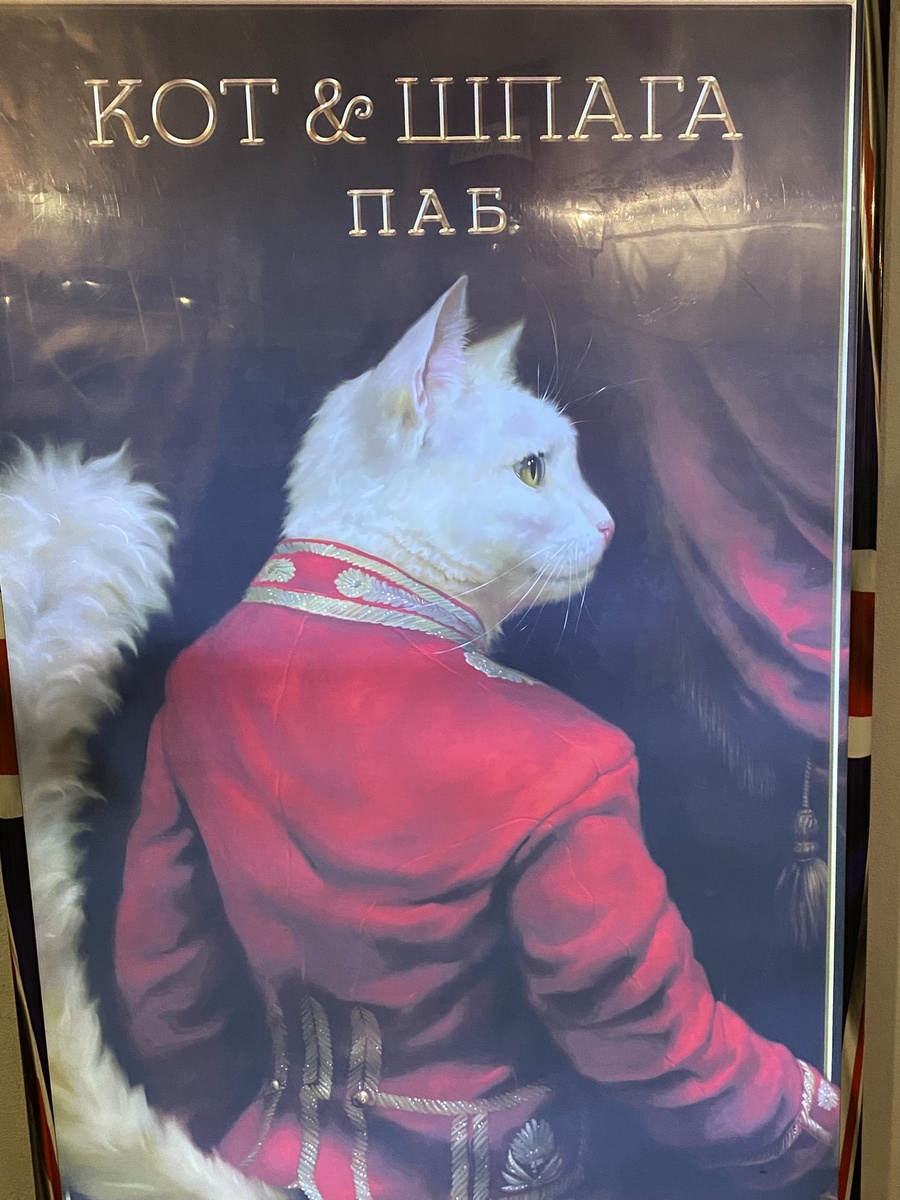 Английский паб "Кот и шпага"