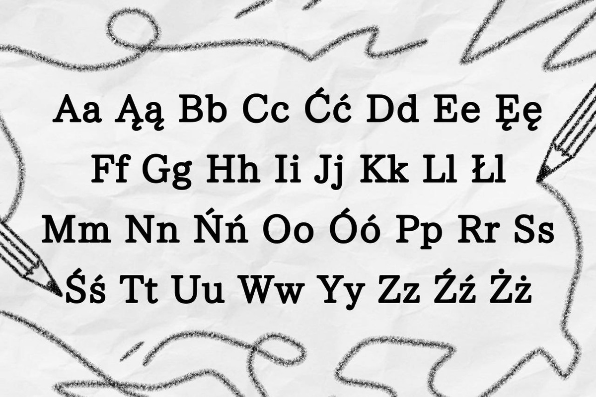 Alfabet polski składa się z 32 liter