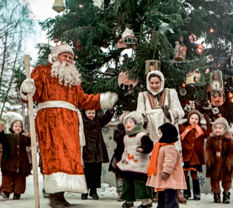 Новогодняя елка в 1960-х - реальность