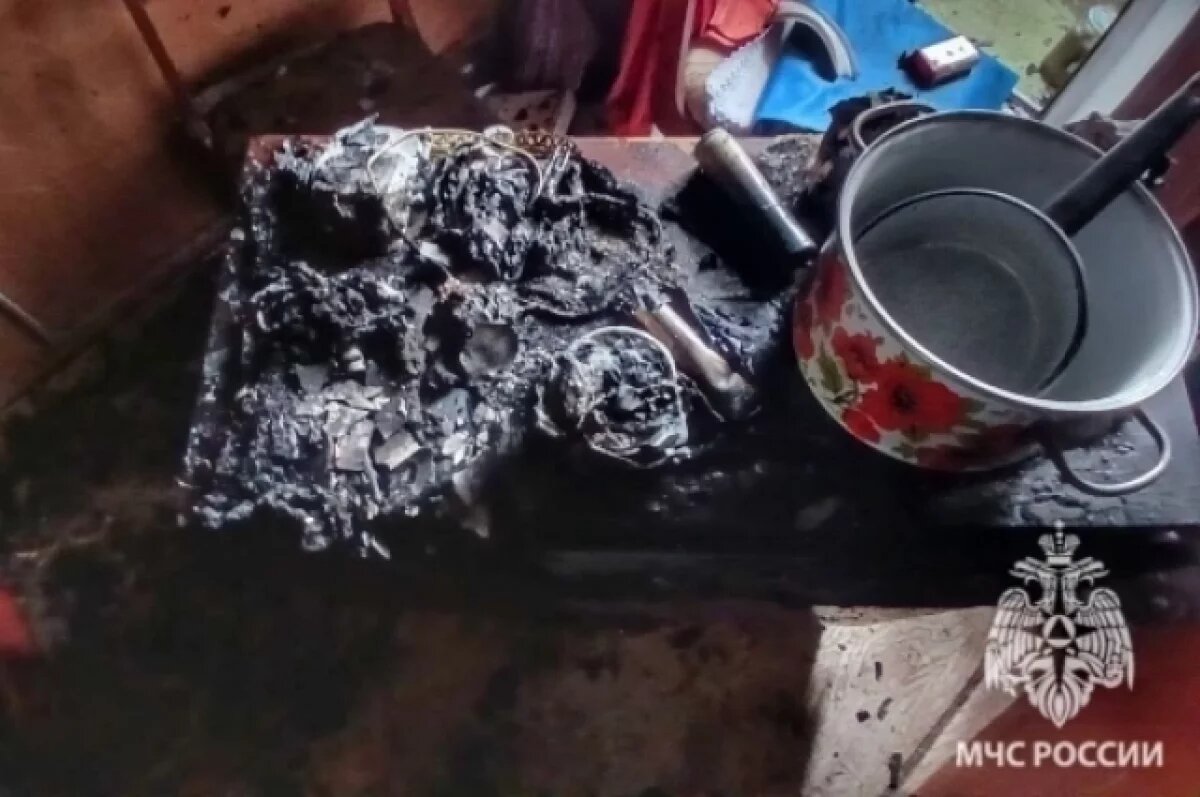    Неизвестная погибла в пожаре в рождественский полдень в Волгограде