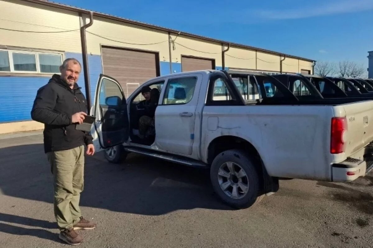    Иркутская область обеспечивает военнослужащих автомобильной техникой