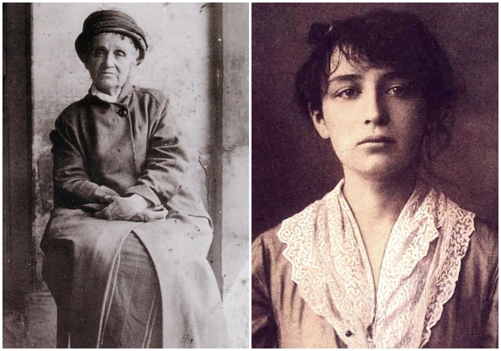 Фото Камиллы Клодель разных лет. Источник Википедия. Фото опубликовано в качестве иллюстрации к статье, в культурных и просветительских целях, а также в целях популяризации творчества Камиллы Клодель.