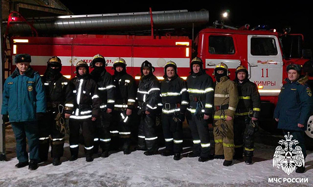 Три человека были спасены на пожаре в Тверской области